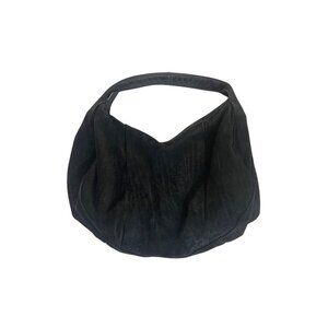 Alexander Wang Women's Black Suede Croc Embossed Hobo Bag - OS